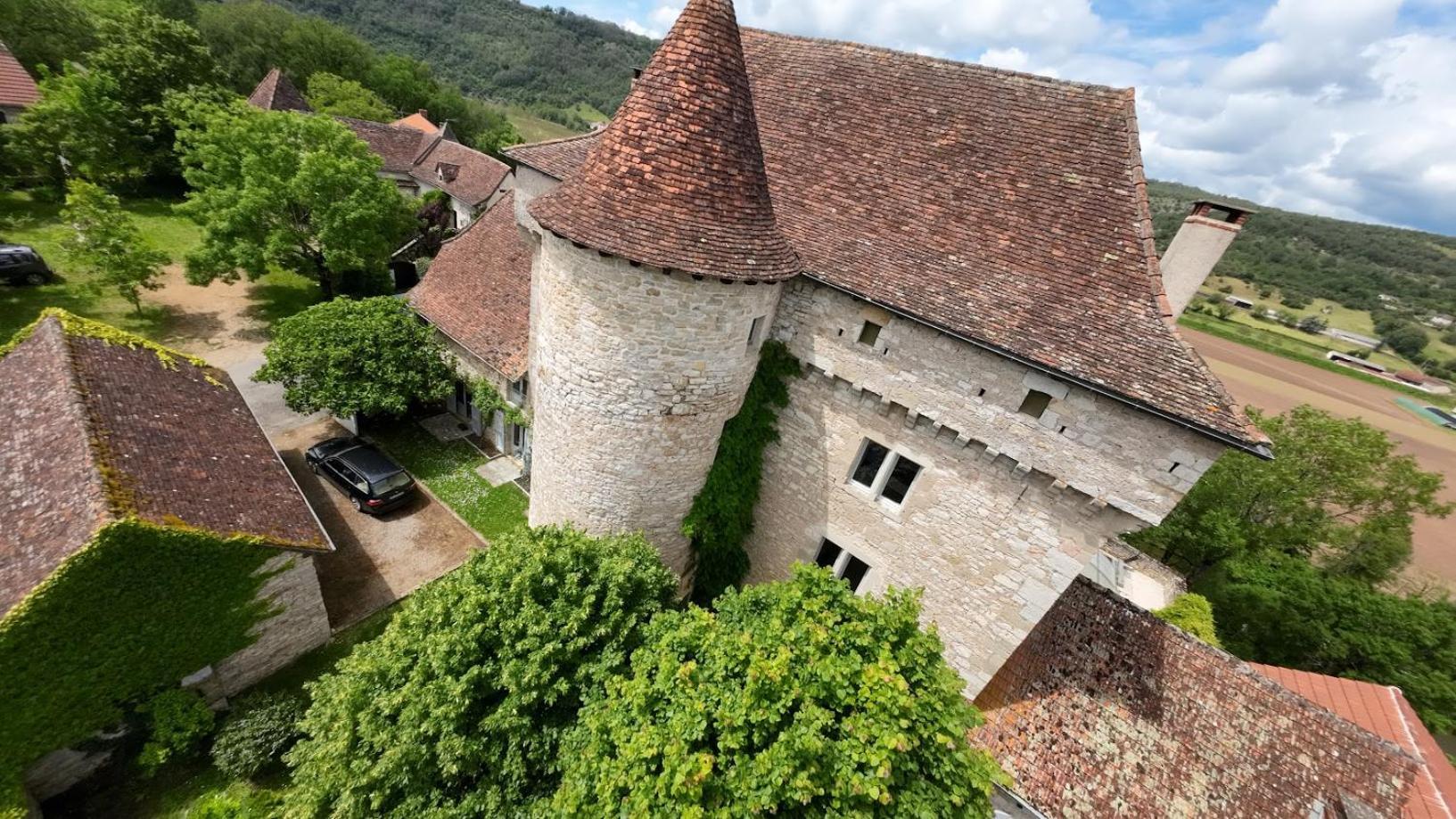 Chateau De Camboulan Bed and Breakfast Ambeyrac Exterior foto